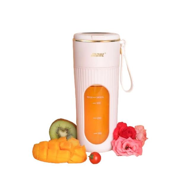 خلاط سموثي صغير لاسلكي 340 مللي مع شاشة ليد Portable Juicer With Led Screen