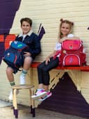 Light Plus Nine Student Backpack blue/dark blue - 701008