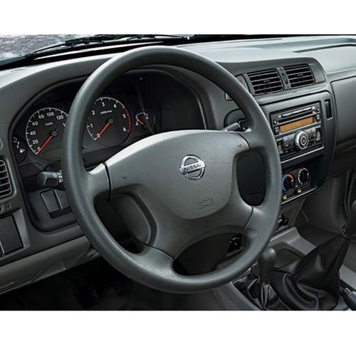 Black Leather Steering Wheel Safari Nissan Patrol Y61 VTC GU - SW1hZ2U6MzI0ODE2NA==