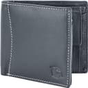 Flying Fossil Genuine Leather Hand-Crafted Wallet For Men, Bifold Leather Wallet
