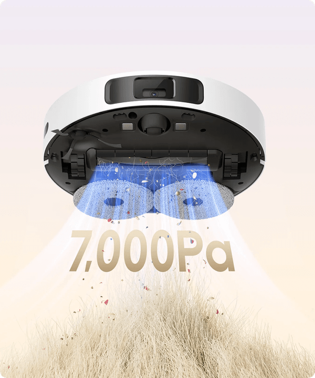مكنسة روبوت التنظيف دريمي ال 10 اس برو الجيل الثاني 7000 باسكال Dreame L10s Pro Gen 2 Robot Vacuum and Mop