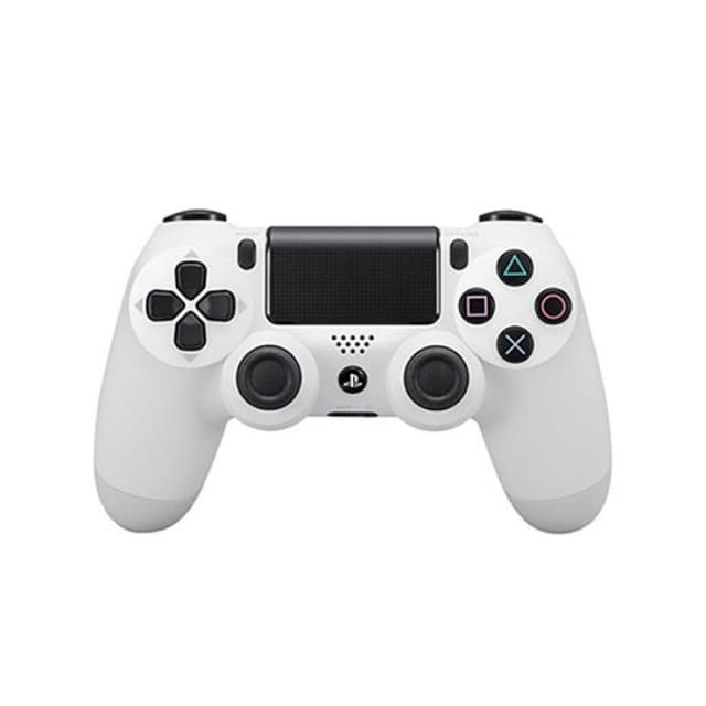 وحدة تحكم بلايستيشن 4 دوال شوك 4 لاسلكية بلون ابيض من سوني Sony Ps4 Dualshock 4 Controller White