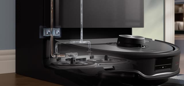 مكنسة روبوت التنظيف شاومي روبوروك كيو ريفو ماستر 10000 باسكال Roborock Qrevo Master Robot Vacuum and Mop