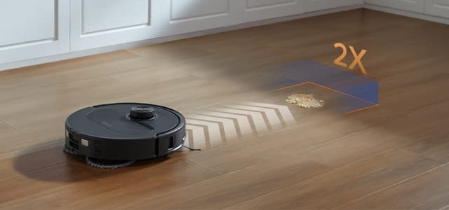 مكنسة روبوت التنظيف شاومي روبوروك كيو ريفو ماستر 10000 باسكال Roborock Qrevo Master Robot Vacuum and Mop