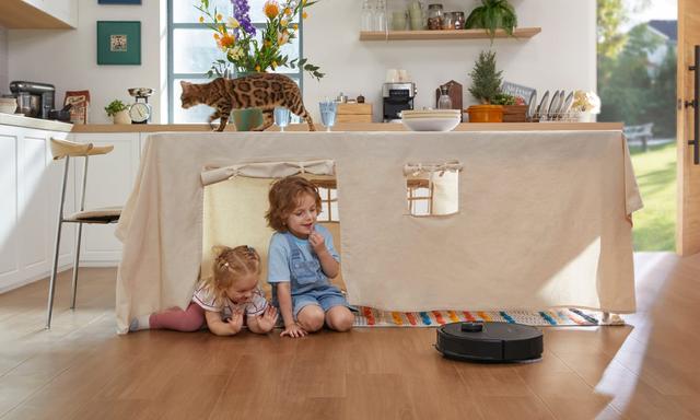 مكنسة روبوت التنظيف شاومي روبوروك كيو ريفو ماستر 10000 باسكال Roborock Qrevo Master Robot Vacuum and Mop