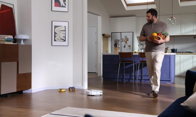 مكنسة روبوت التنظيف شاومي روبوروك كيو ريفو ماستر 10000 باسكال Roborock Qrevo Master Robot Vacuum and Mop