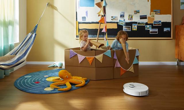 مكنسة روبوت التنظيف شاومي روبوروك كيو ريفو ماستر 10000 باسكال Roborock Qrevo Master Robot Vacuum and Mop