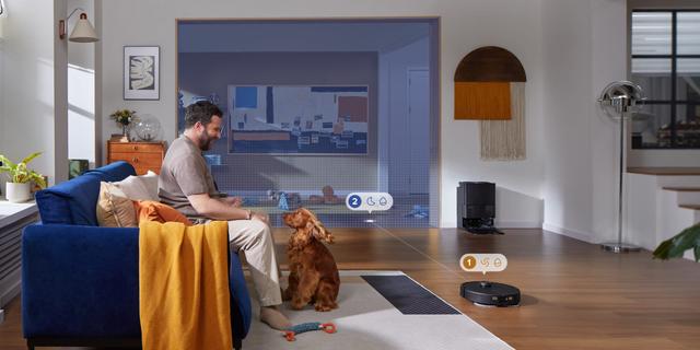 مكنسة روبوت التنظيف شاومي روبوروك كيو ريفو ماستر 10000 باسكال Roborock Qrevo Master Robot Vacuum and Mop