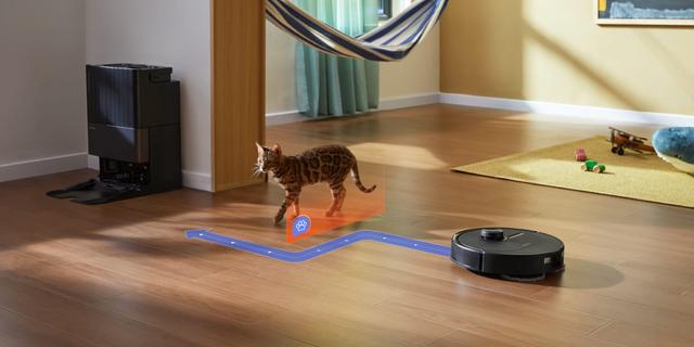 مكنسة روبوت التنظيف شاومي روبوروك كيو ريفو ماستر 10000 باسكال Roborock Qrevo Master Robot Vacuum and Mop