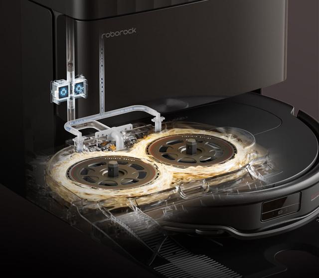 مكنسة روبوت التنظيف شاومي روبوروك كيو ريفو ماستر 10000 باسكال Roborock Qrevo Master Robot Vacuum and Mop