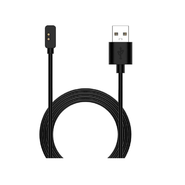 كابل شاحن USB لساعة ريدمي ووتش 2 أسود شاومي Charging Cable for Redmi Watch 2 series