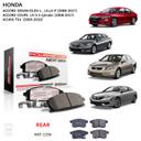 Honda Accord Acura - Rear Carbon Fiber Ceramic Brake Pads by PowerStop NextGen (Sedan Coupe TSX) - SW1hZ2U6MzMxNzk5Mw==