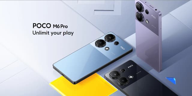 موبايل جوال بوكو ام 6 برو رام 12 جيجا 512 جيجا تخزين أرجواني شاومي Poco M6 Pro