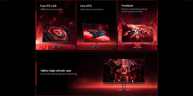 شاشة قيمنق 24 بوصة 180 هرتز شاومي Xiaomi Gaming Monitor G24i