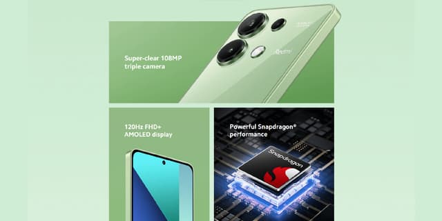 موبايل جوال ريدمي نوت 13 رام 8 جيجا 256 جيجا تخزين أزرق شاومي Xiaomi Redmi Note 13