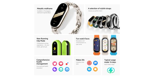 Xiaomi Smart Band 9 Titan Gray