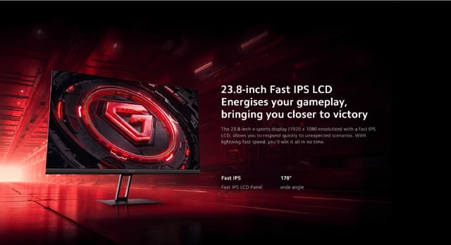 شاشة قيمنق 24 بوصة 180 هرتز شاومي Xiaomi Gaming Monitor G24i