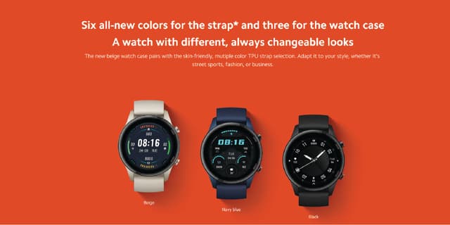 Xiaomi Mi Smart Sport Watch,‎24-Hour Heart Rate Monitor, 117 Sports Modes,5Atm Water Resistance, Sleep Monitor