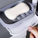 حامل صابون جداري قابل للدوران Rotary Drawer Type Soap Box