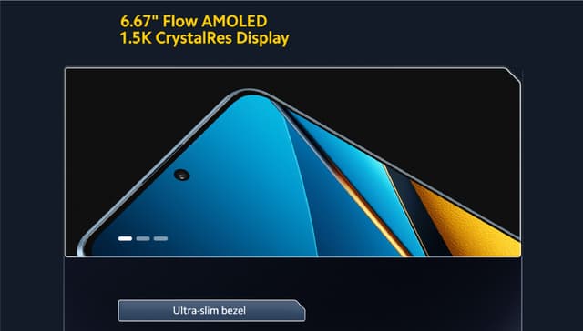 موبايل جوال بوكو X6 رام 12 جيجا 256 جيجا تخزين 5G أبيض شاومي  POCO X6 5G
