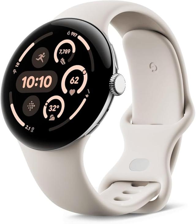 ساعة جوجل بيكسل 3 ذكية واي فاي 1.4 بوصة 45 مم Google Pixel Watch 3 Wi-Fi - SW1hZ2U6MzM0NTgyMA==