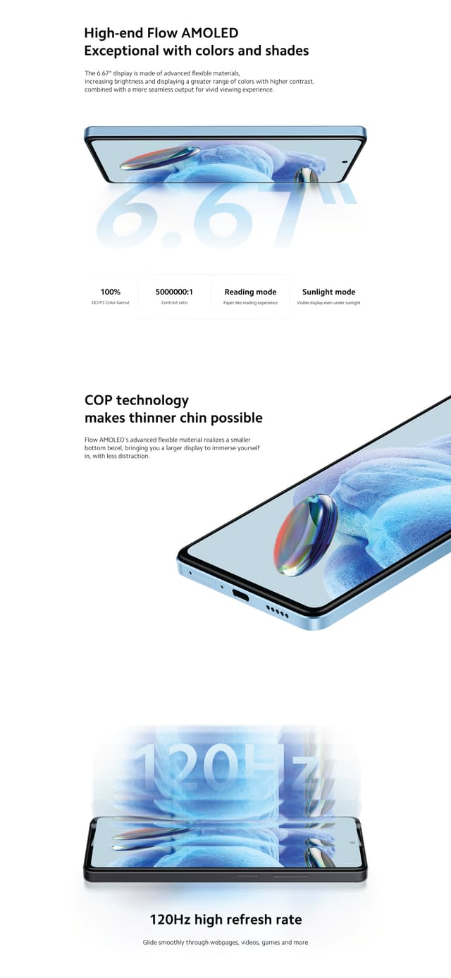 Redmi 13 Mobile, Ocean Blue (8GB Ram+128GB)