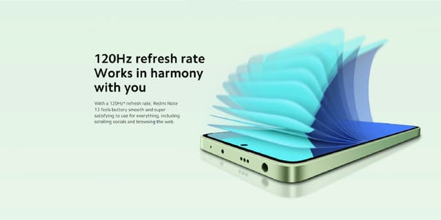 موبايل جوال ريدمي نوت 13 رام 8 جيجا 256 جيجا تخزين أزرق شاومي Xiaomi Redmi Note 13