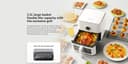 قلاية هوائية ذكية 5.5 لتر 1600 واط أبيض شاومي Xiaomi Smart 5.5 L Air Fryer