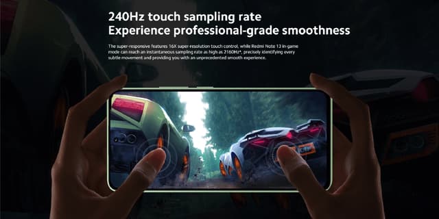 موبايل جوال ريدمي نوت 13 رام 8 جيجا 256 جيجا تخزين أزرق شاومي Xiaomi Redmi Note 13