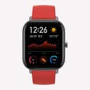 ساعة ذكية امازفيت GTS فيرميليون برتقالي شاومي Amazfit GTS Vermilion Orange Smartwatch