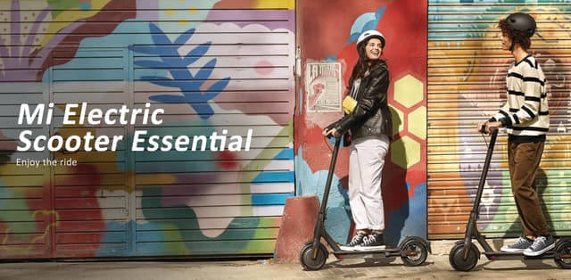 Xiaomi Mi Essential Lite Electric Scooter: 20km Range, 20km/h Max Speed, 3 Seconds Foldable, Lightweight and Portable
