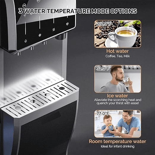 Sveria 3 In 1 Water Dispenser And Ice Maker Smart APP Remote Control