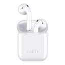 Lazor Beat EA78 TWS Earphones: Mono/Stereo Switch Sound Quality, Touch Control, BT V5.0, Pop-up Notification, Wireless Charging - White