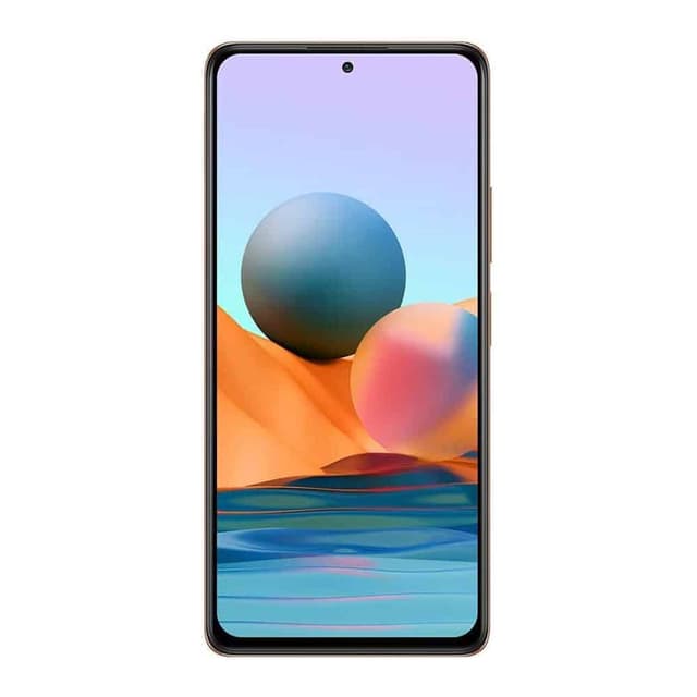 ريدمي نوت 10 برو باللون البرونزي بمعالج سناب دراجون 732 8 رام 256 غيغا تخزين من شاومي Xiaomi Redmi Note 10 Pro 6.67" AMOLED Display 8GB RAM 256GB Storage 33W Fast Charging 108MP Camera Snapdragon 732G 5020mAh Battery