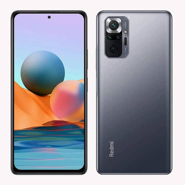 Xiaomi Redmi Note 10 Pro, 6.67" AMOLED Display, 8GB RAM, 256GB Storage, 33W Fast Charging, 108MP Camera, Snapdragon 732G, 5020mAh Battery, Onyx Gray.