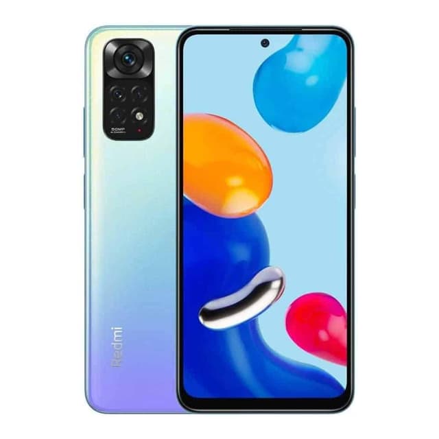 موبايل جوال شاومي ريدمي نوت 11 رام 6 جيجا 128 جيجا تخزين أزرق شاومي Xiaomi Redmi Note 11 Dual SIM