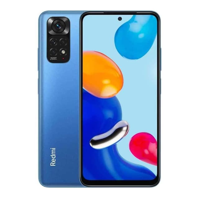 موبايل جوال شاومي ريدمي نوت 11 رام 4 جيجا 64 جيجا تخزين أزرق شاومي Xiaomi Redmi Note 11