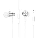 سماعات سلك ميكروفون عالي الحساسية مع اطراف أذن قابلة للتغيير من شاومي Xiaomi Mi Piston In Ear Headphones Basic High Sensitivity Mic amp Remote powerful bass Replaceable Earbuds Global Version