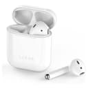 Lazor Beat EA78 TWS Earphones: Mono/Stereo Switch Sound Quality, Touch Control, BT V5.0, Pop-up Notification, Wireless Charging - White