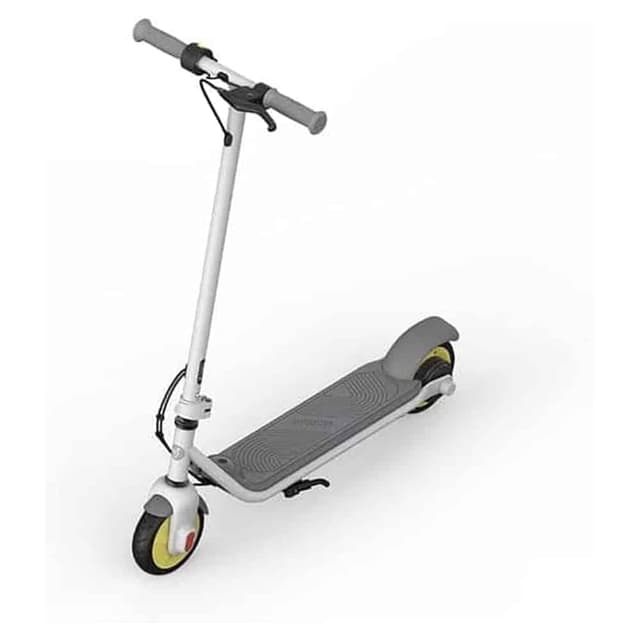 سكوتر كهرباء ناين بوت اي كيك بسرعة تصل الى 16 كم بالساعة باللون الاسود من سيجواي زينج سي 10 Segway Ninebot eKickScooter ZING C10 Up to 16 km/h Maximum Speed for Kids and Teens Lightweight and Non Foldable