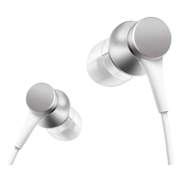 سماعات سلك ميكروفون عالي الحساسية مع اطراف أذن قابلة للتغيير من شاومي Xiaomi Mi Piston In Ear Headphones Basic High Sensitivity Mic amp Remote powerful bass Replaceable Earbuds Global Version