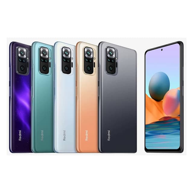 Redmi Note 10 EU, 6.67" AMOLED Display, 8GB RAM, 128GB Storage, 33W Fast Charging, 108MP Camera, Snapdragon 732G, 5020mAh Battery, Nebula Purple