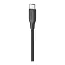 Lazor Flux CT85: USB-A to Type-C Fast Charging Cable, Premium 1 Meter, 3A Fast Sync and Charge Cable - Black