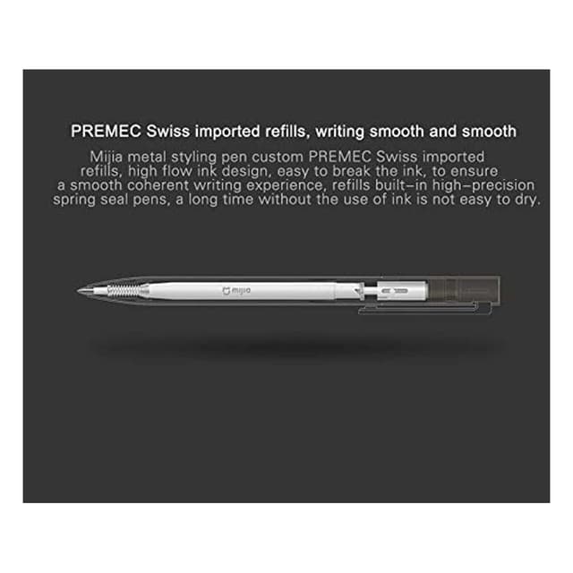 Xiaomi Mijia 9.5mm Aluminum Rollerball Pen, Gold