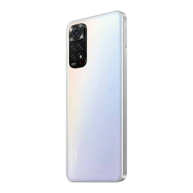 Xiaomi Redmi Note 11S, 6.43" AMOLED Display, 6GB RAM, 128GB Storage, 33W Fast Charging, 108MP Camera, MediaTek Helio G96, 5000mAh Battery. Pearl White