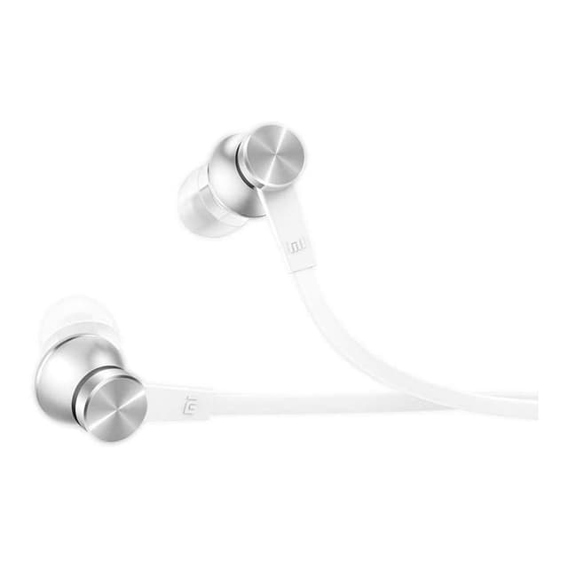 سماعات سلك ميكروفون عالي الحساسية مع اطراف أذن قابلة للتغيير من شاومي Xiaomi Mi Piston In Ear Headphones Basic High Sensitivity Mic amp Remote powerful bass Replaceable Earbuds Global Version