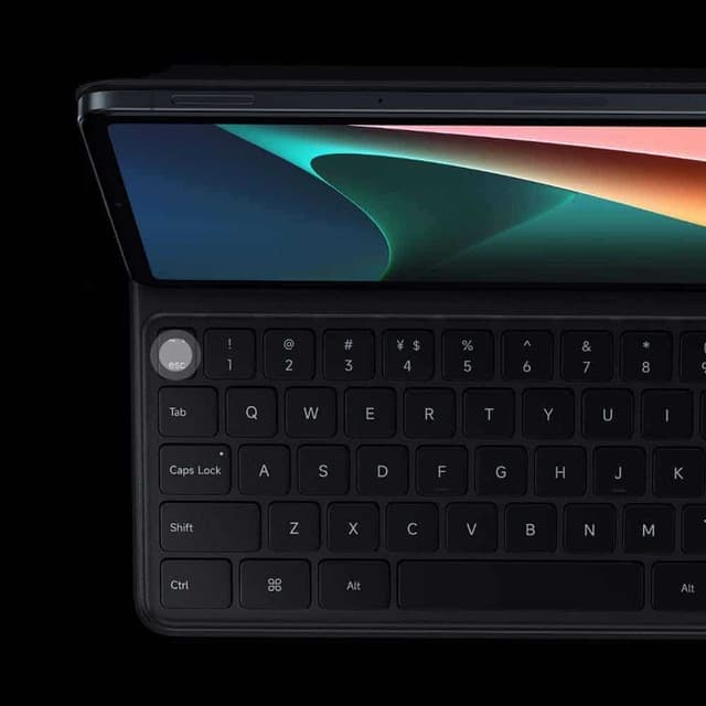 Xiaomi Mi Pad 5 Tablet TouchPad Keyboard with Case for Tablet Xiaomi Pogo Pin Contact Connected Cover Magnetic Cases Black