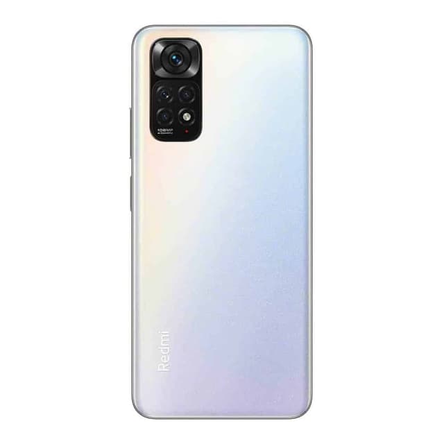 Xiaomi Redmi Note 11S, 6.43" AMOLED Display, 6GB RAM, 128GB Storage, 33W Fast Charging, 108MP Camera, MediaTek Helio G96, 5000mAh Battery. Pearl White