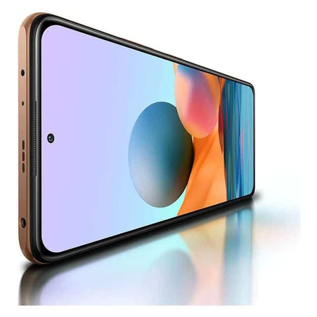 ريدمي نوت 10 برو باللون البرونزي بمعالج سناب دراجون 732 8 رام 256 غيغا تخزين من شاومي Xiaomi Redmi Note 10 Pro 6.67" AMOLED Display 8GB RAM 256GB Storage 33W Fast Charging 108MP Camera Snapdragon 732G 5020mAh Battery