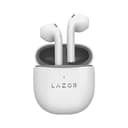 سماعات بلوتوث كوروس اي 238 تي دبليو اس باللون الابيض مزدوجة النطاق وصوت عالي الدقة وتحكم باللمس من لازور Lazor Chorus EA238 Dual Band TWS Earphones with HD Sound Touch Control BT V5.0 Bass Boost+ Type C Charging White